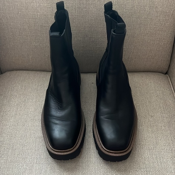 Sam Edelman Laguna Chelsea Boot - Black Lug Sole Size 10 - Picture 5 of 10